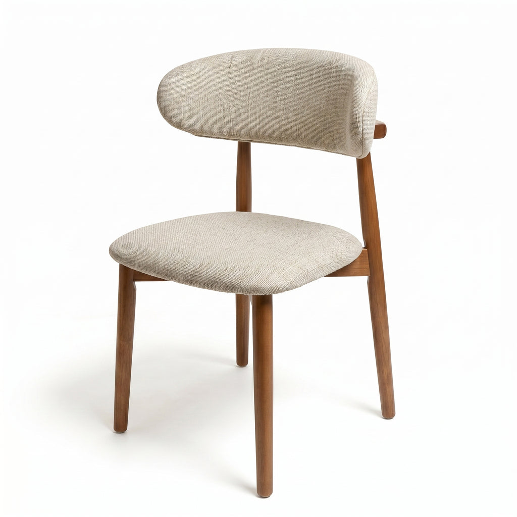 Silla Oleandro Lino Gris